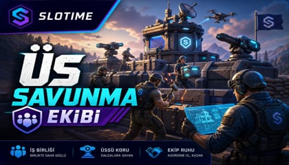 Üs Savunma Ekibi - Slotime İşbirliği Oyunu
